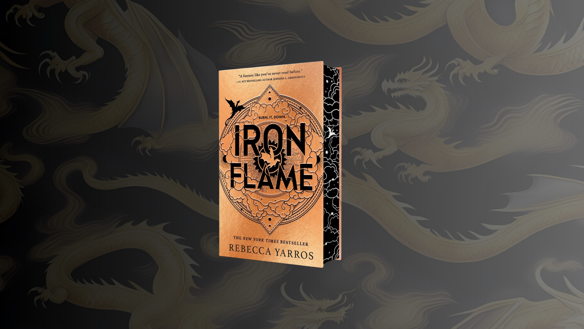 Iron Flame: Stenciled Edges Edition